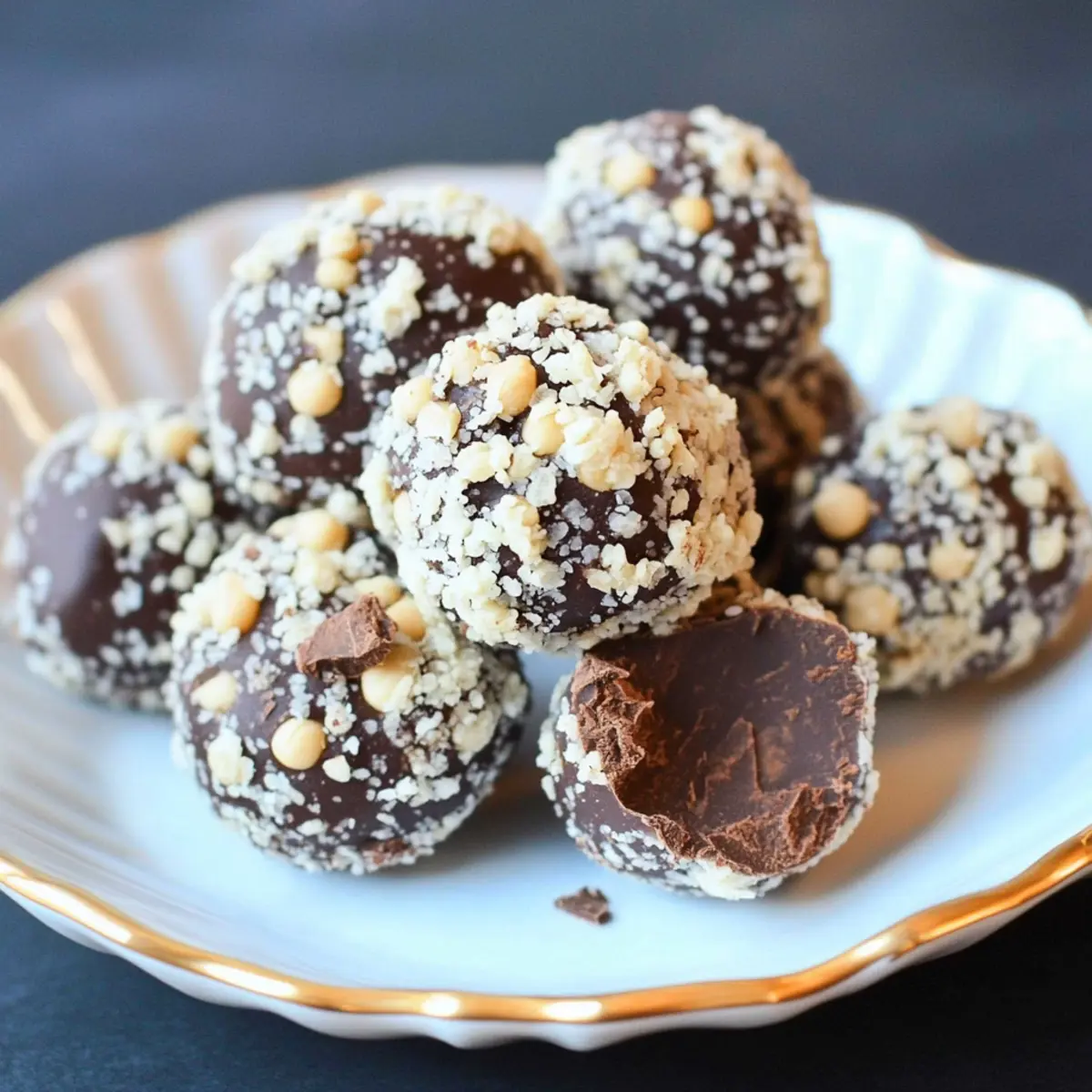 Irresistibly Easy Healthy Chocolate Chickpea Truffles Recipe 2