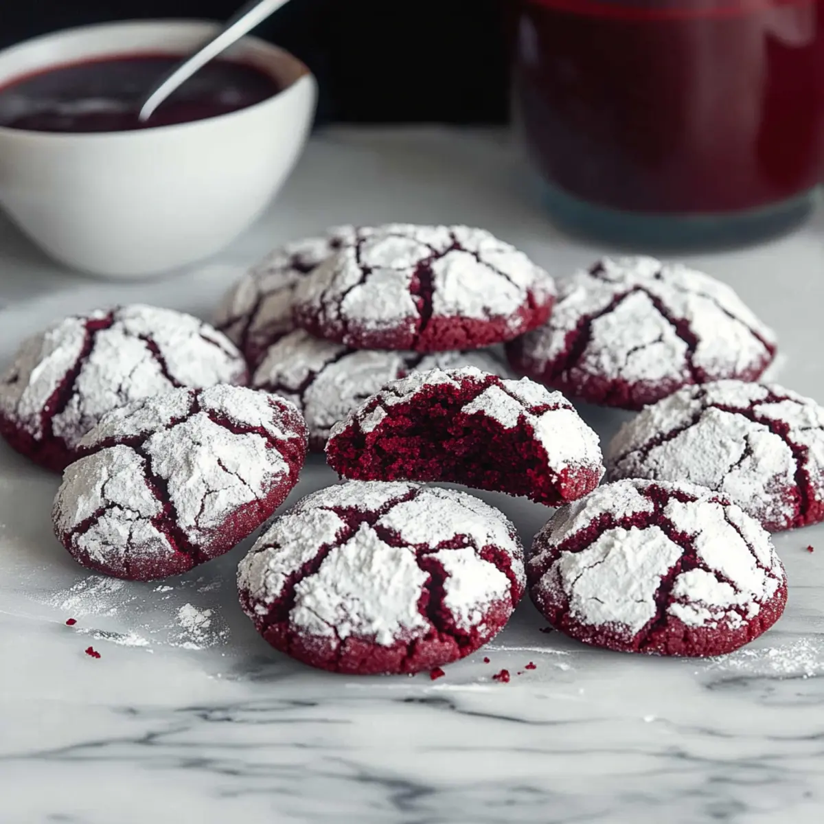 Festive and Fudgy Red Velvet Crinkle Cookies You’ll Love! 2