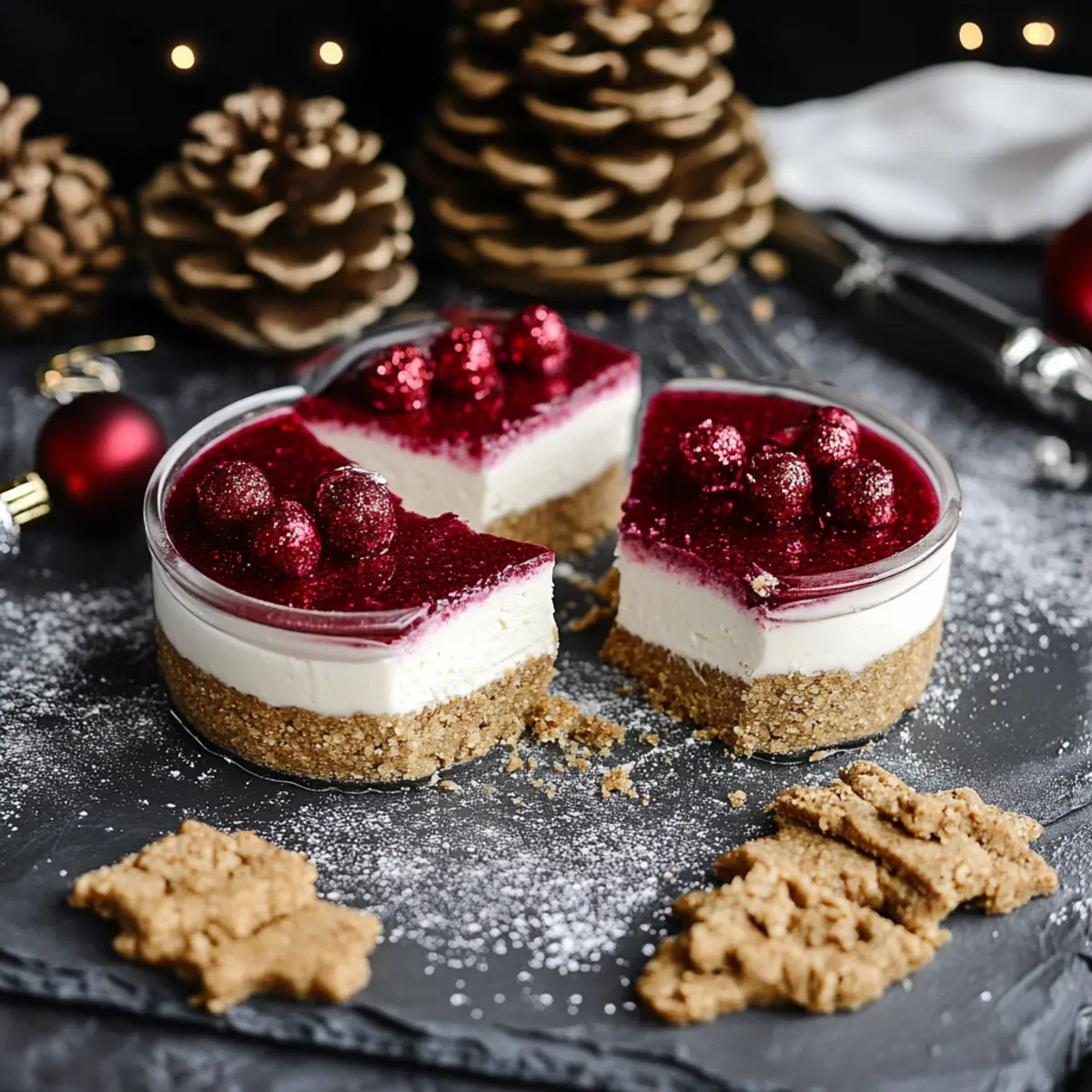 Indulgent No-Bake Speculoos Cheesecake: Your Easy Holiday Hit 3