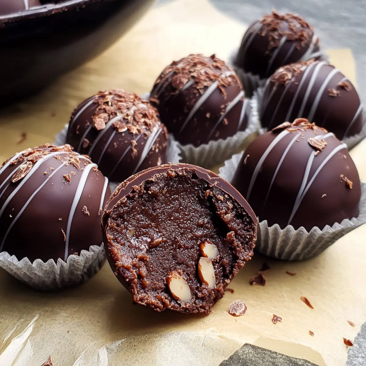 Indulge in No-Bake Chocolate Almond Balls – Easy & Guilt-Free! 1