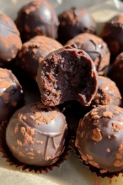 Brownie Protein Bites (Gluten Free, Paleo)