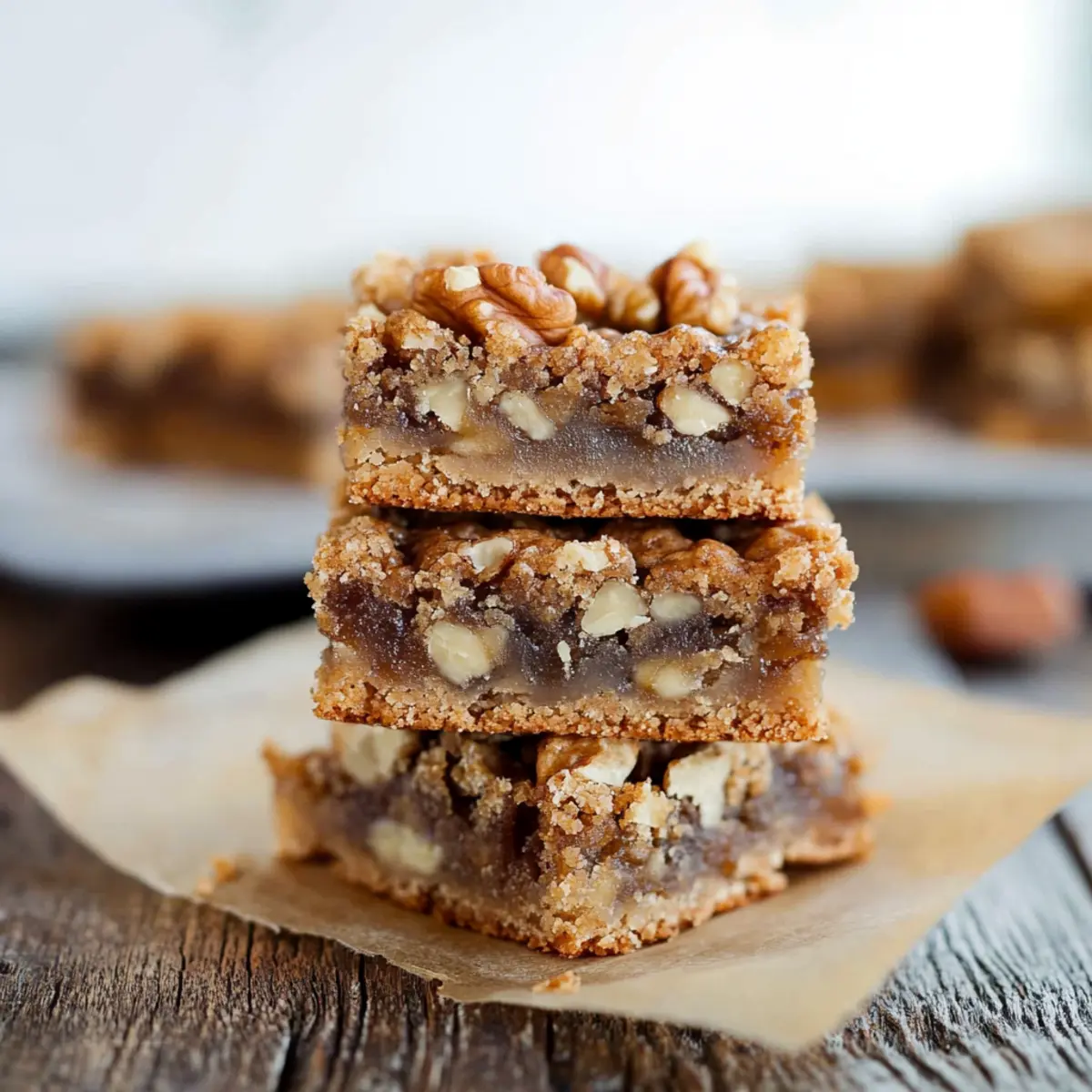 Irresistibly Sweet Gluten-Free Maple Walnut Bars for You 5