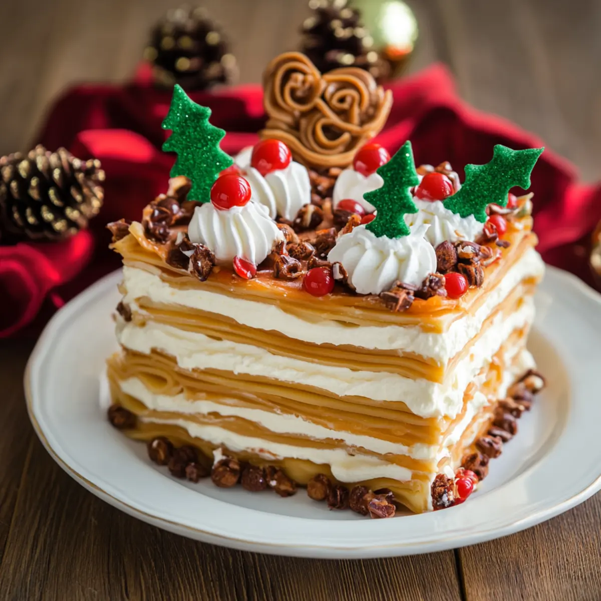 Christmas Delight: Make This Easy Lasagna Dessert Indulgence 2