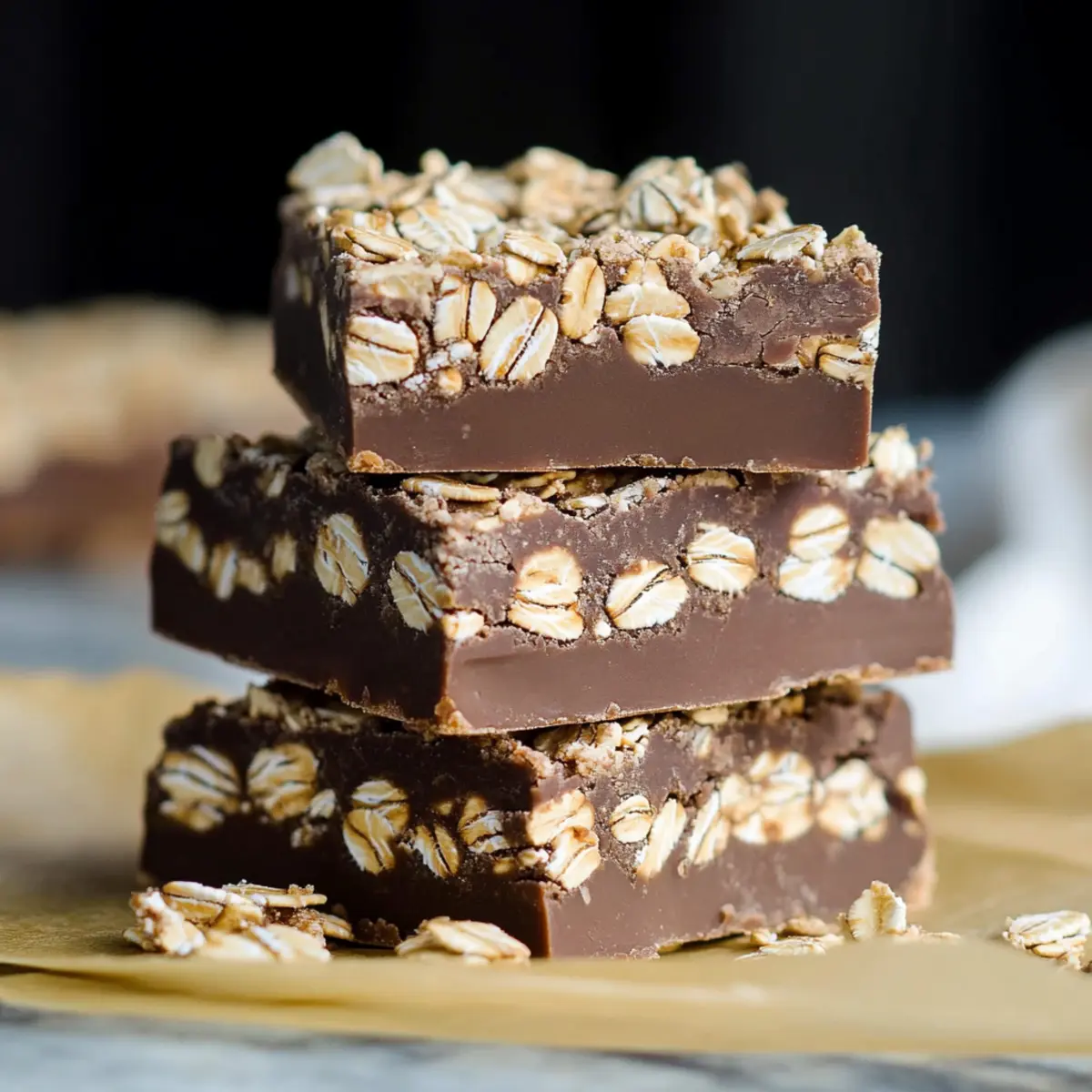 Irresistibly Easy No-Bake Oatmeal Fudge Bars – Guilt-Free Treats 2
