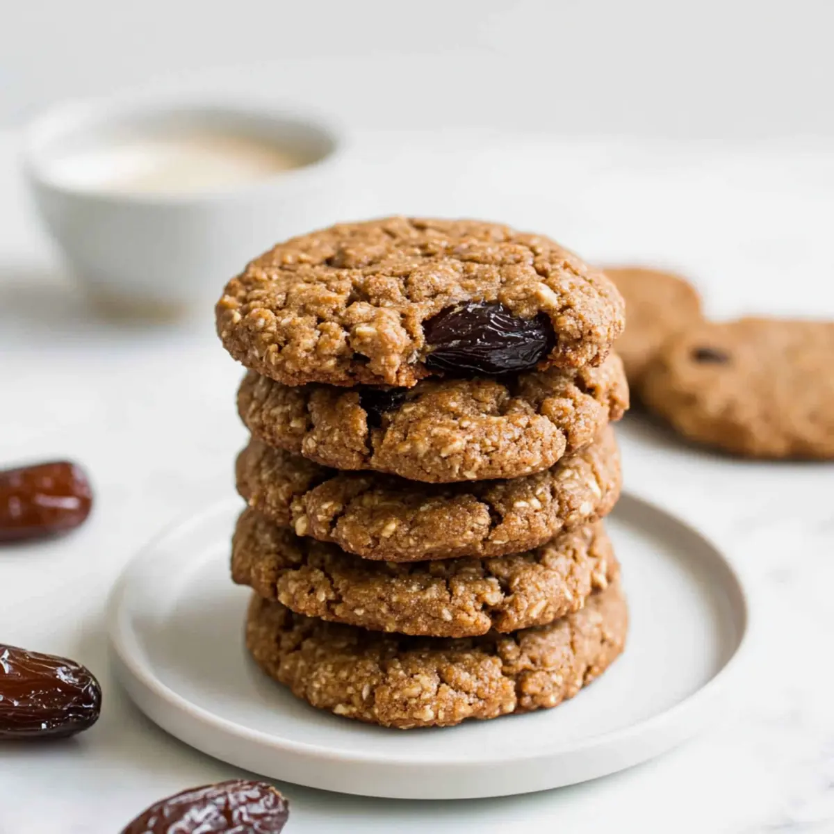 Deliciously Easy Peanut Butter Date Cookies with No Added Sugar 2