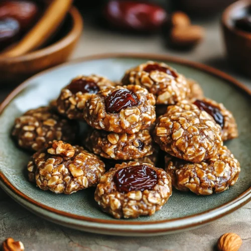 Easy No-Bake Date Walnut Cookies: A Guilt-Free Delight! 2 Easy No-Bake Date Walnut Cookies
