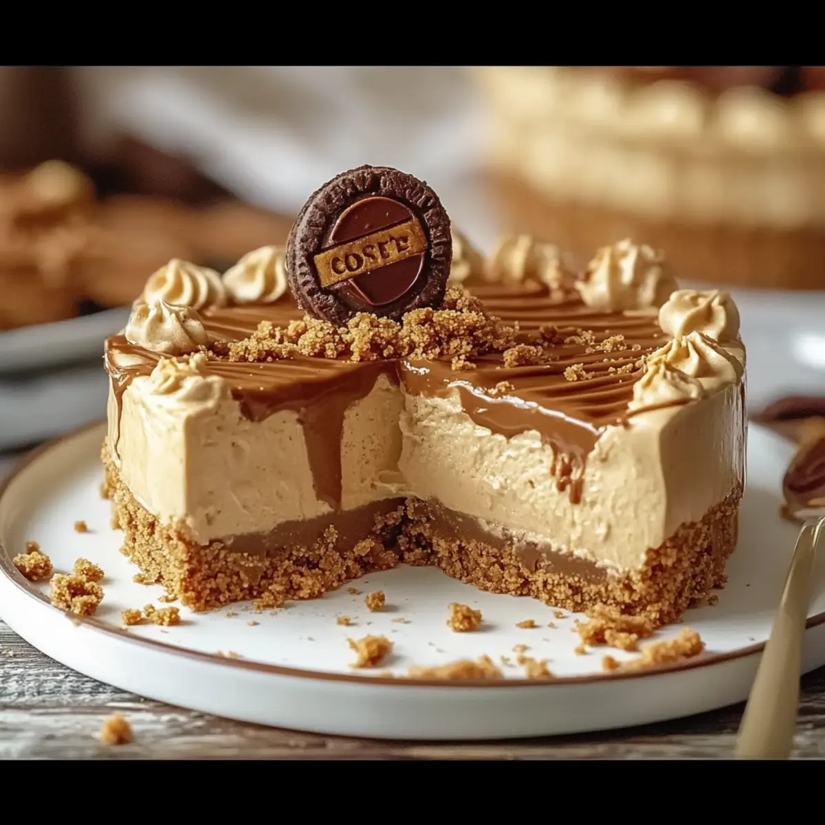 Creamy No-Bake Biscoff Cheesecake – Easy Cookie Butter Bliss 27