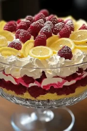 Lemon Raspberry Trifle: A Delightful Dessert Awaits!
