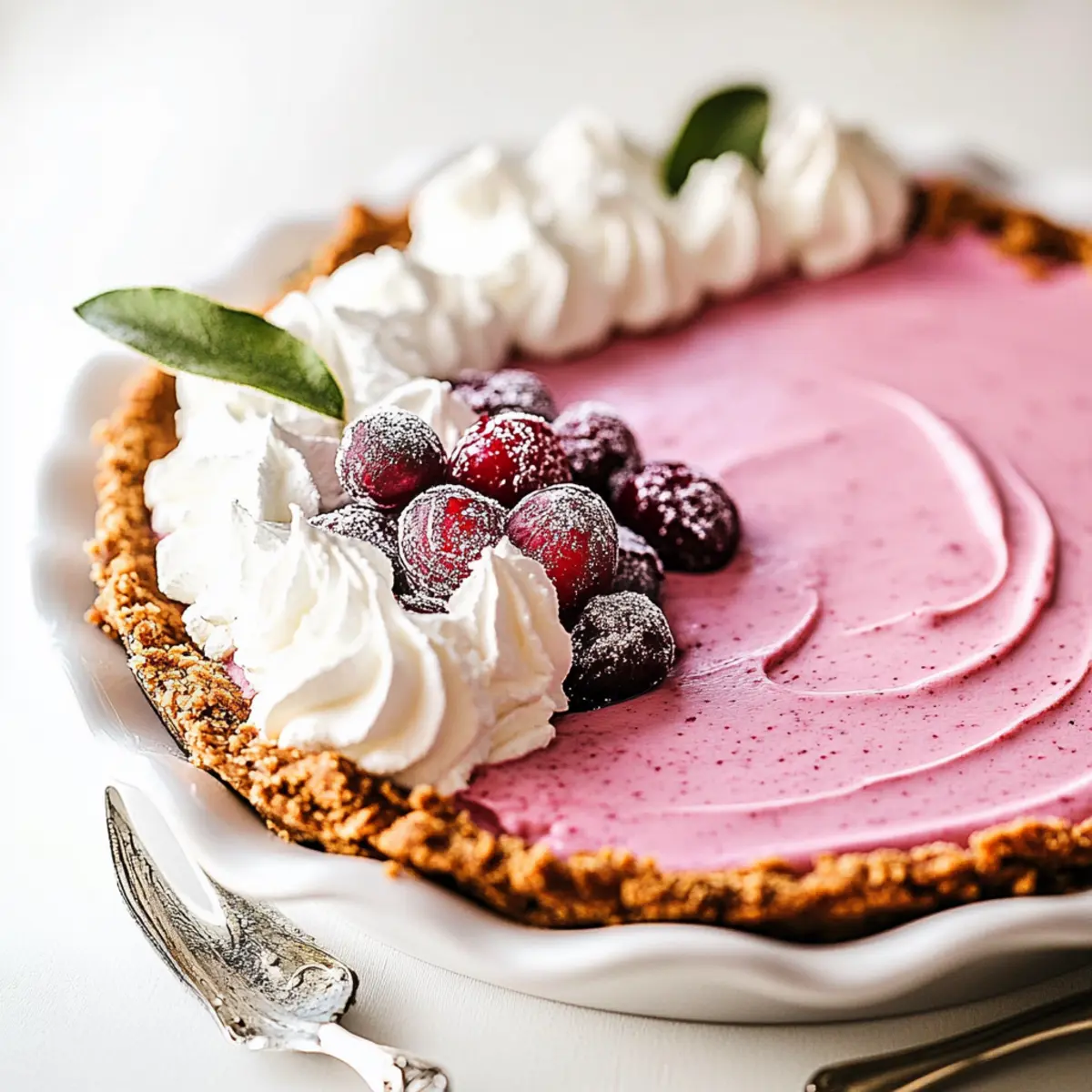 Delightful Cranberry Mousse Pie with a Crunchy Gingersnap Crust 40