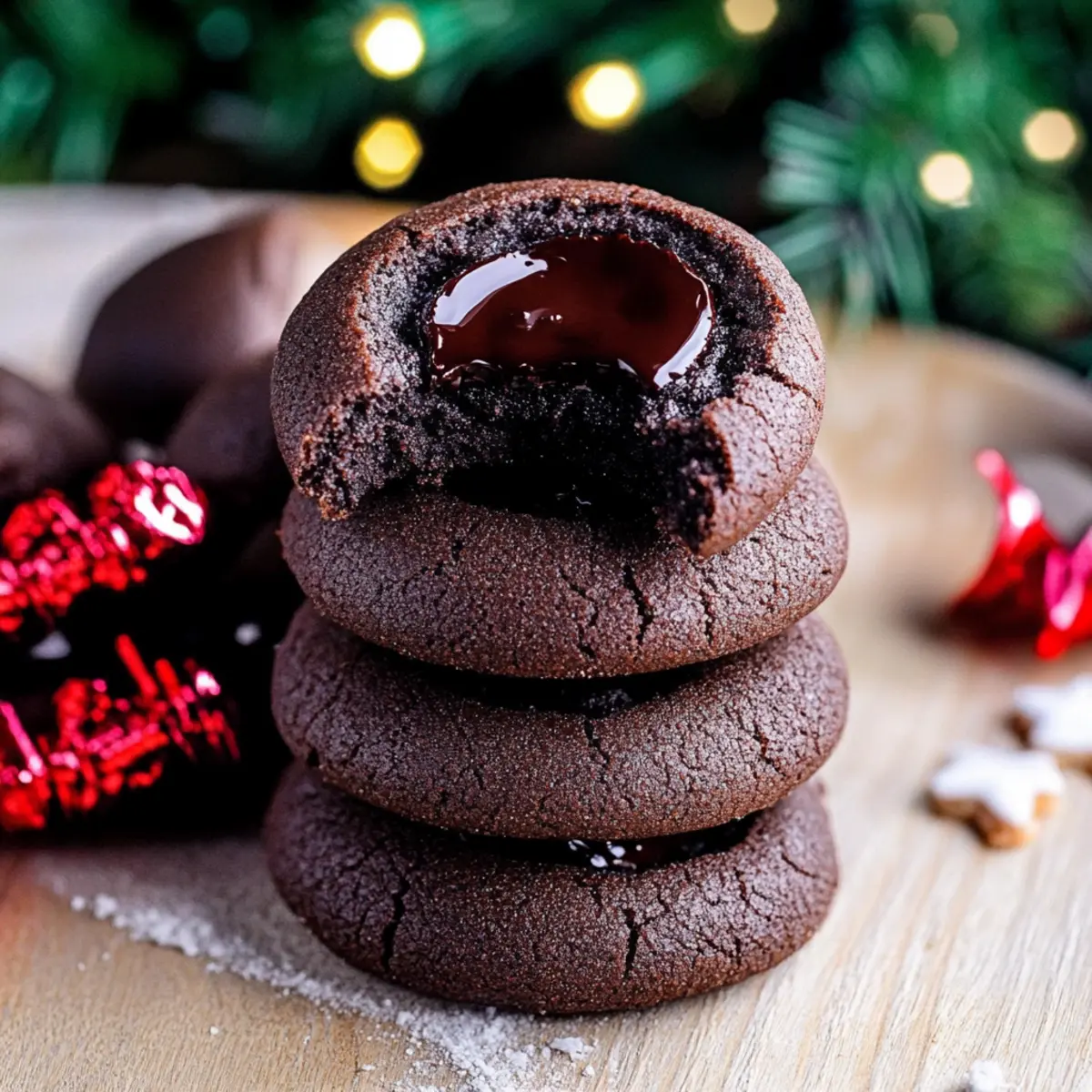 Irresistibly Indulgent Chocolate Thumbprint Cookies Recipe 2