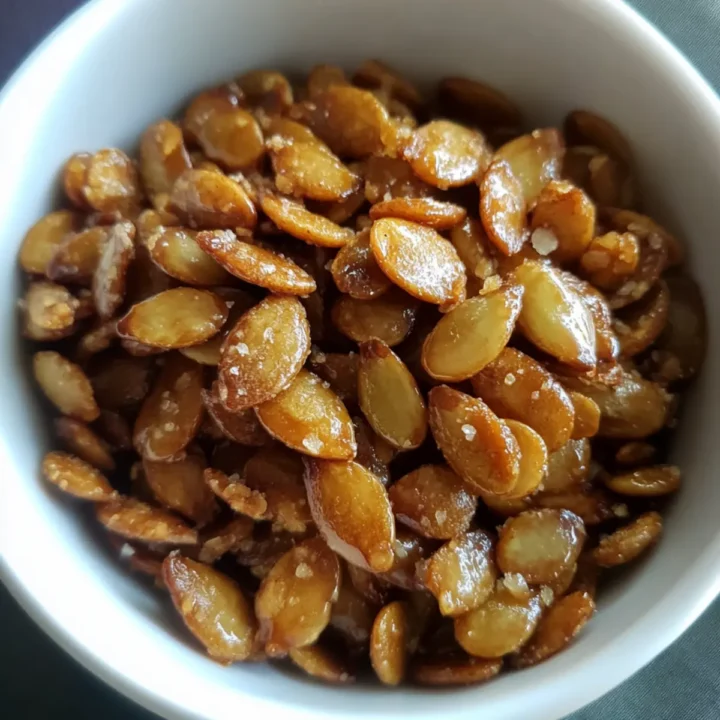 Irresistibly Sweet Candied Salted Caramel Pumpkin Seeds 43 Candied Salted Caramel Pumpkin Seeds