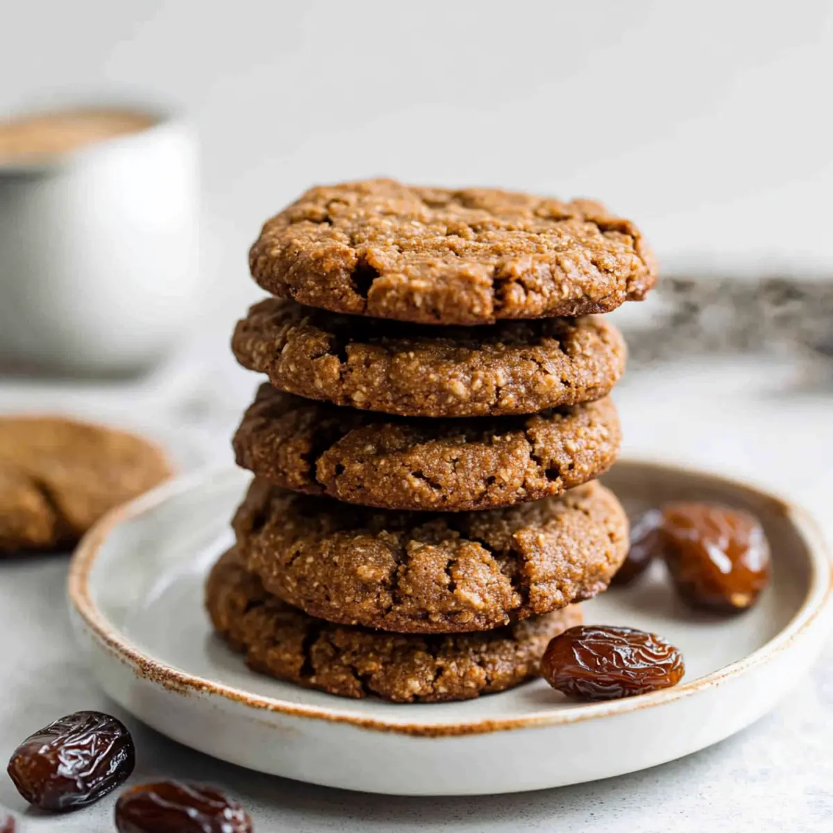 Deliciously Easy Peanut Butter Date Cookies with No Added Sugar 3