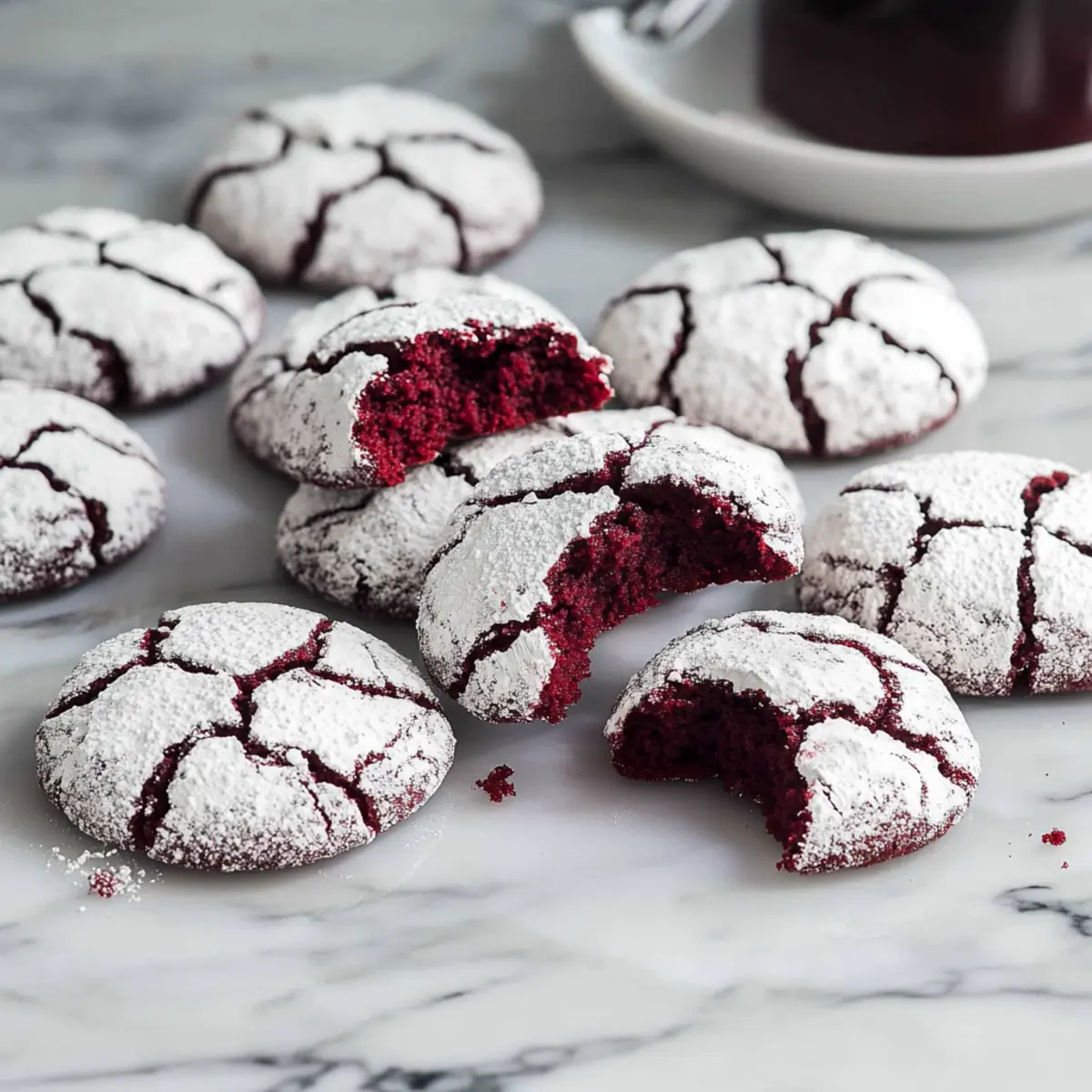 Festive and Fudgy Red Velvet Crinkle Cookies You’ll Love! 3