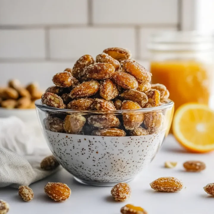 Irresistibly Crunchy Orange Candied Almonds for Gifting 7 Orange Candied Almonds