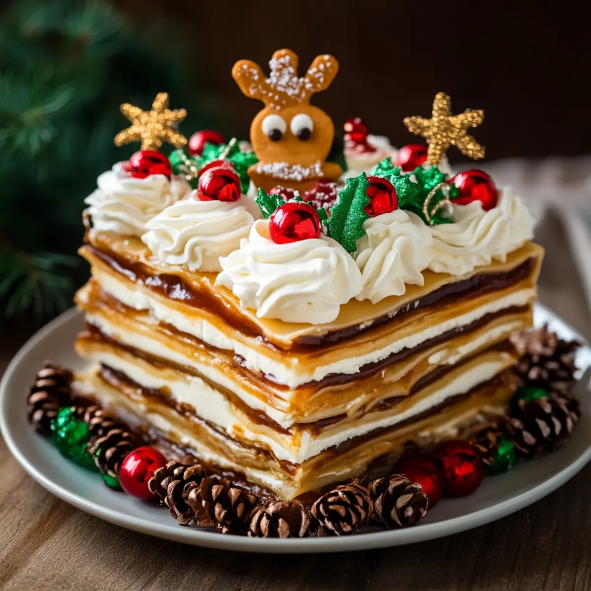 Christmas Delight: Make This Easy Lasagna Dessert Indulgence 3