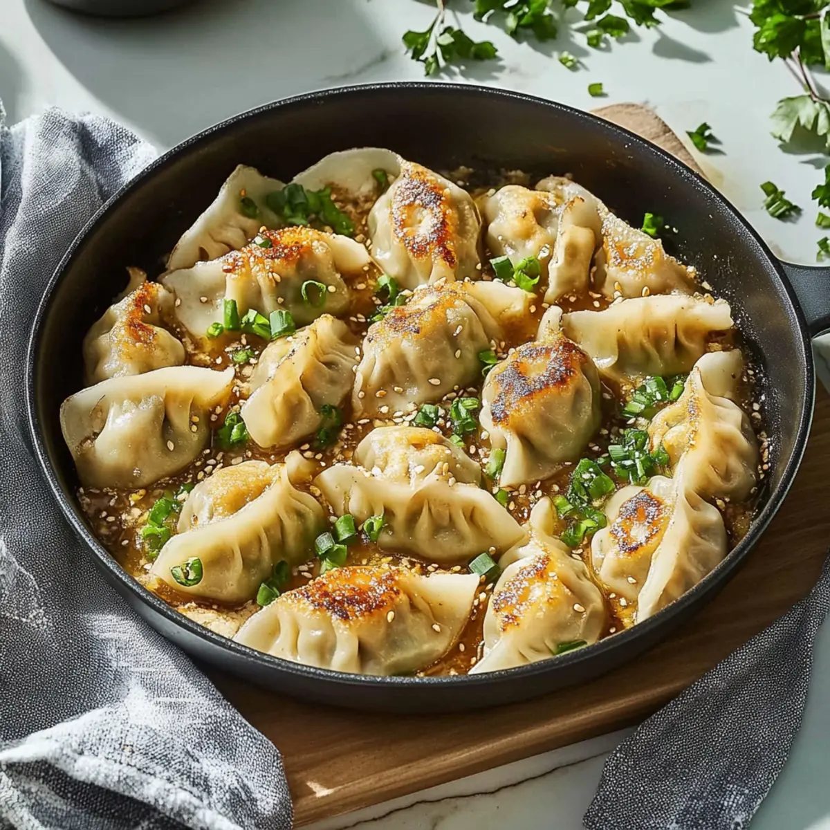 Quick & Easy One Pan Dumpling Dinner That Wows Every Time 2