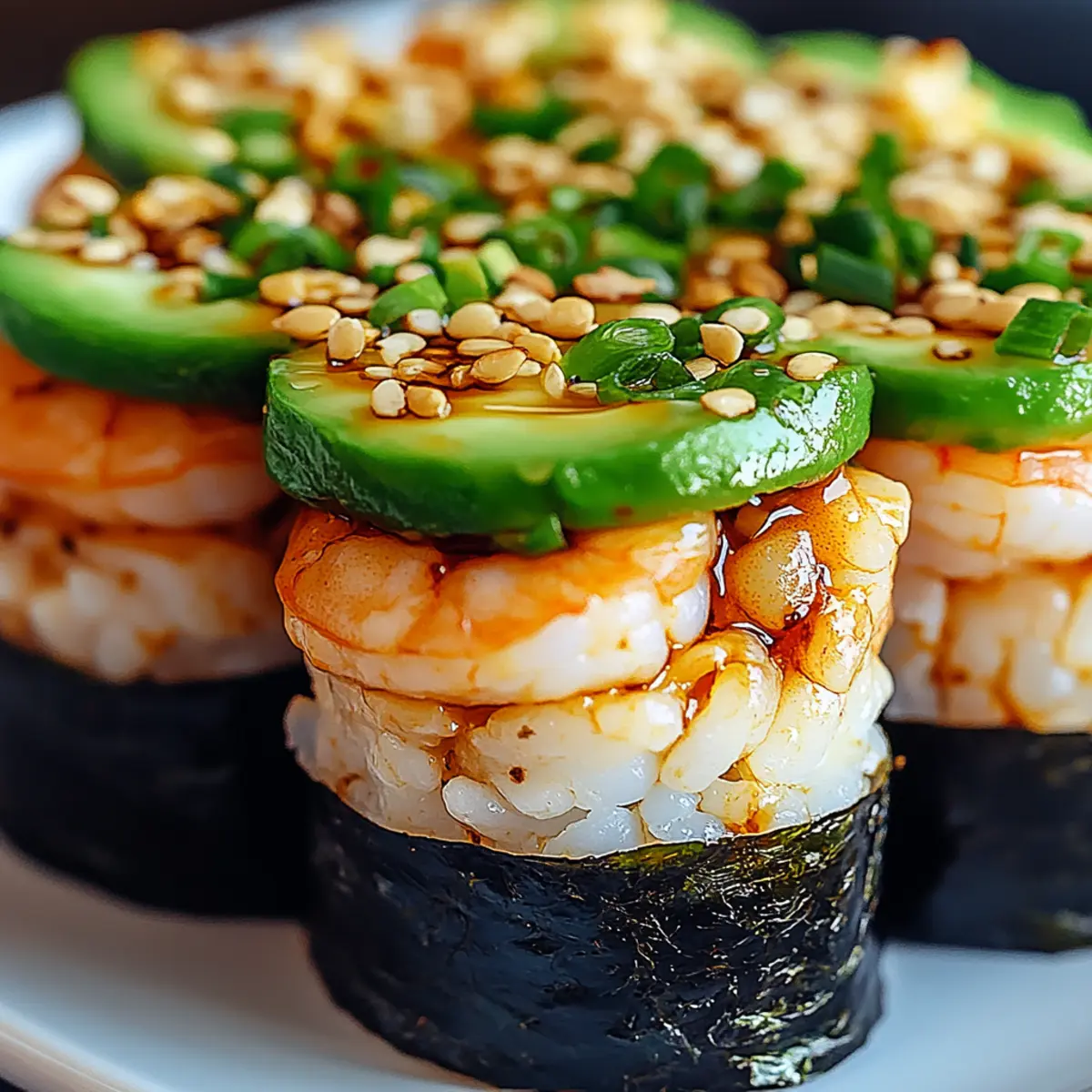 Spicy Shrimp Sushi Stacks – A Delectable Fusion of Flavors