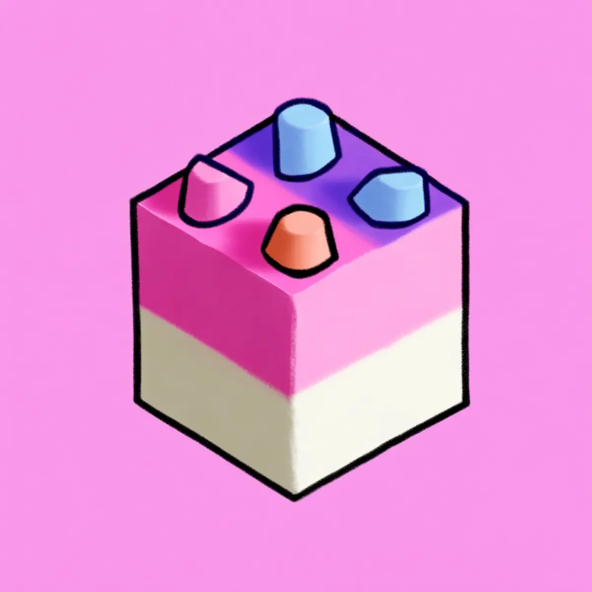 Easy Fruity Marshmallow Fudge