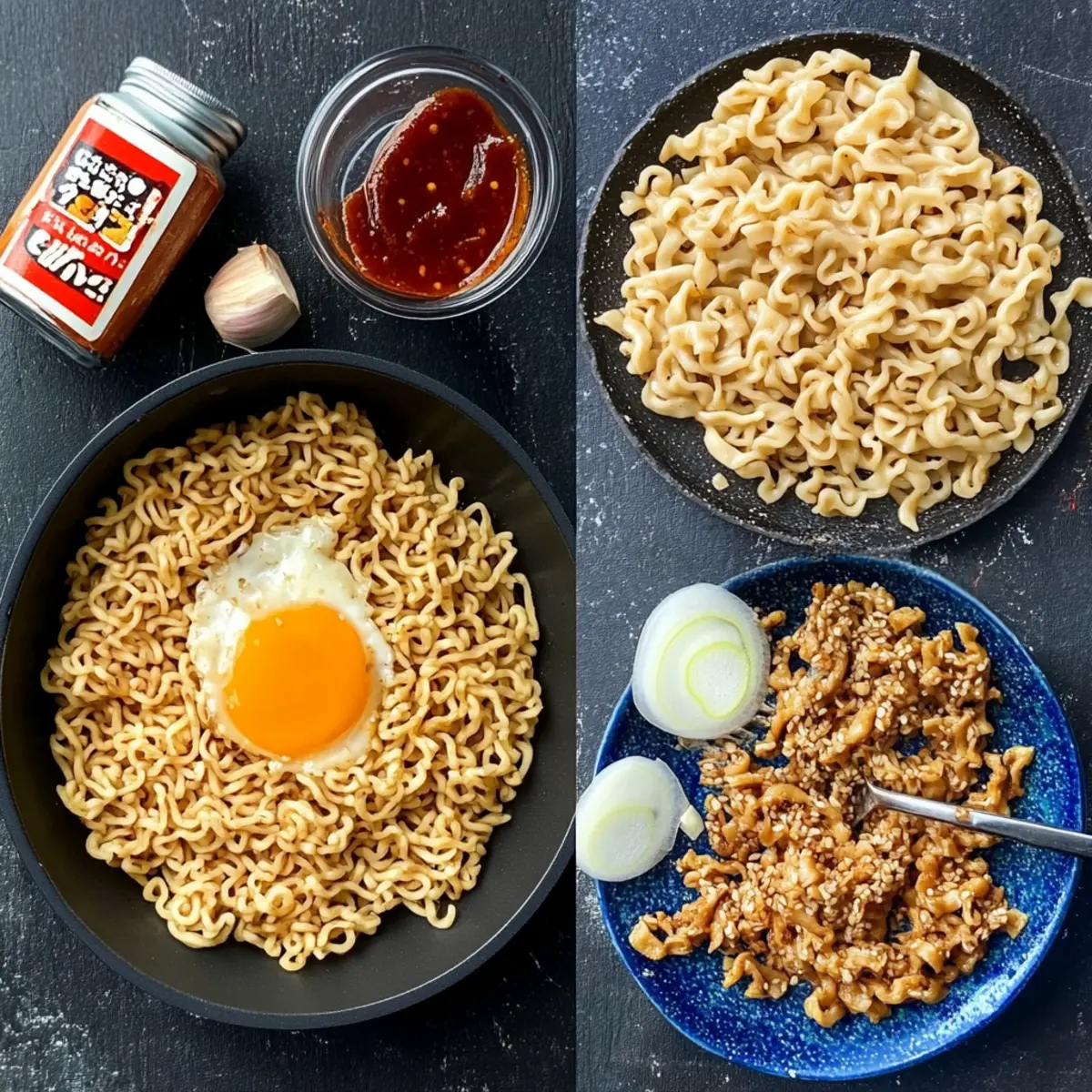 Sweet & Spicy Ramen Noodle Stir Fry