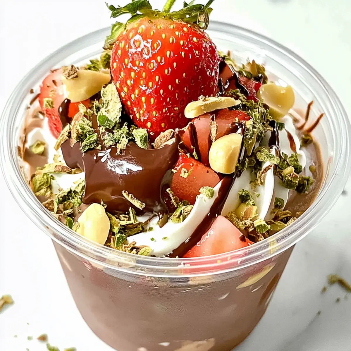 How to Make the Viral Dubai Chocolate Strawberry Cup at Home