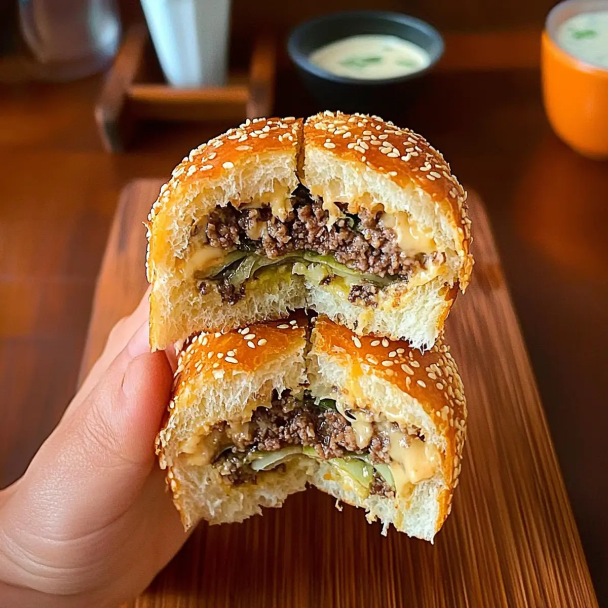 Rice Paper Big Mac Spirals