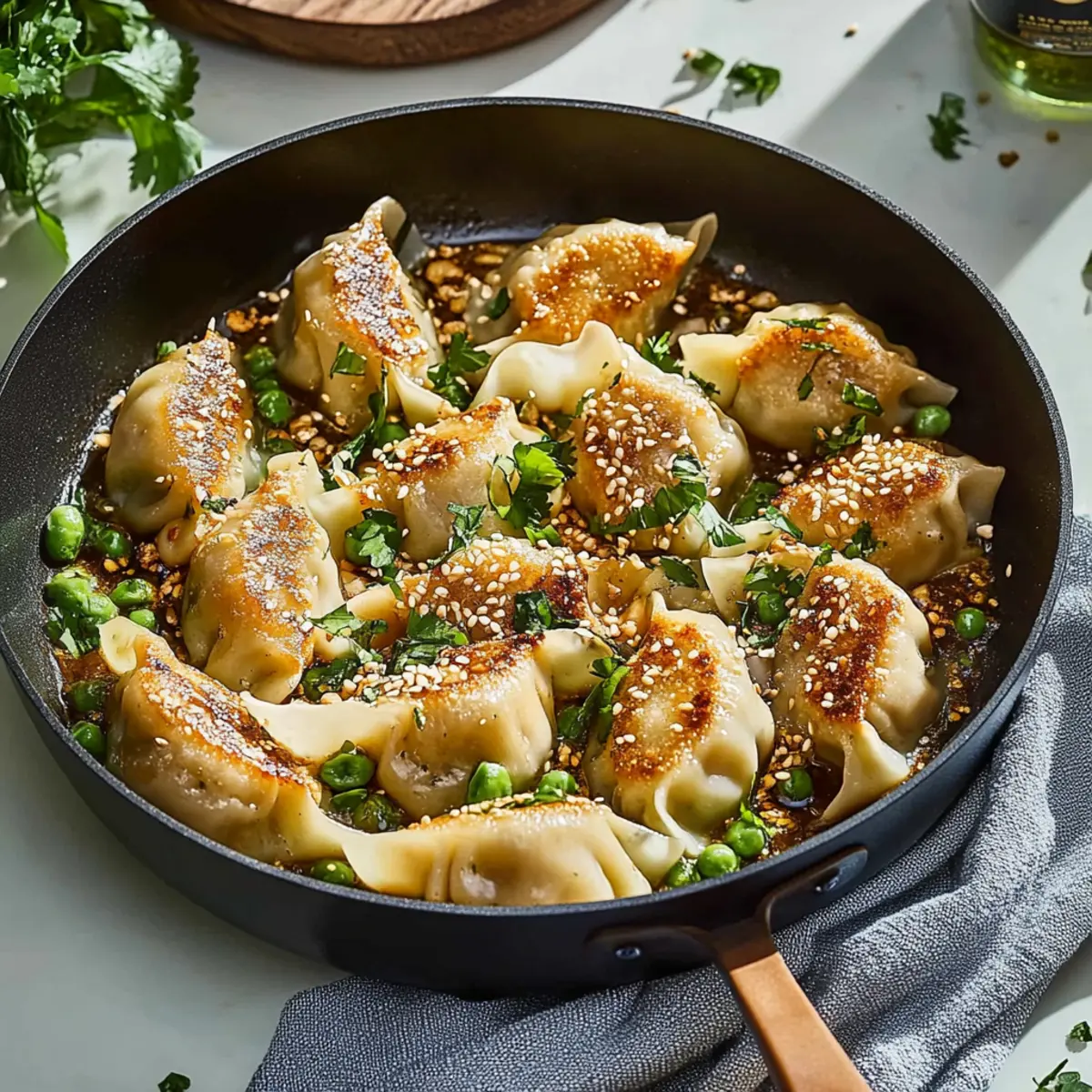 Quick & Easy One Pan Dumpling Dinner That Wows Every Time 3