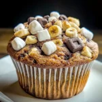 Irresistible Banana S'mores Muffins That Are So Easy To Make