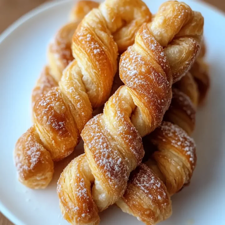 Sweet Cinnamon Twists Homemade Pastry