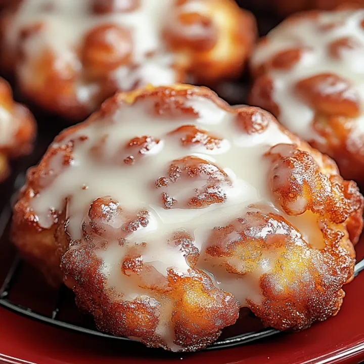 Cinnamon Apple Fritters