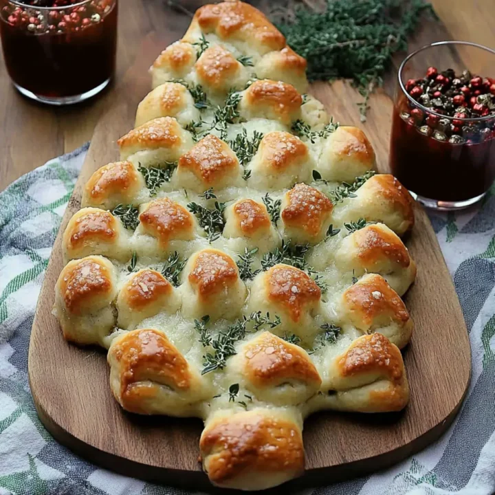 Cheesy Christmas Tree Bread - easy recipe! - A Gouda Life