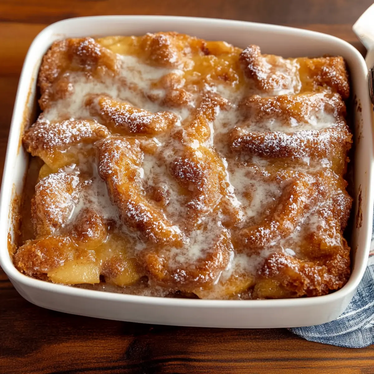 Sweet Apple Fritter Cake Recipe