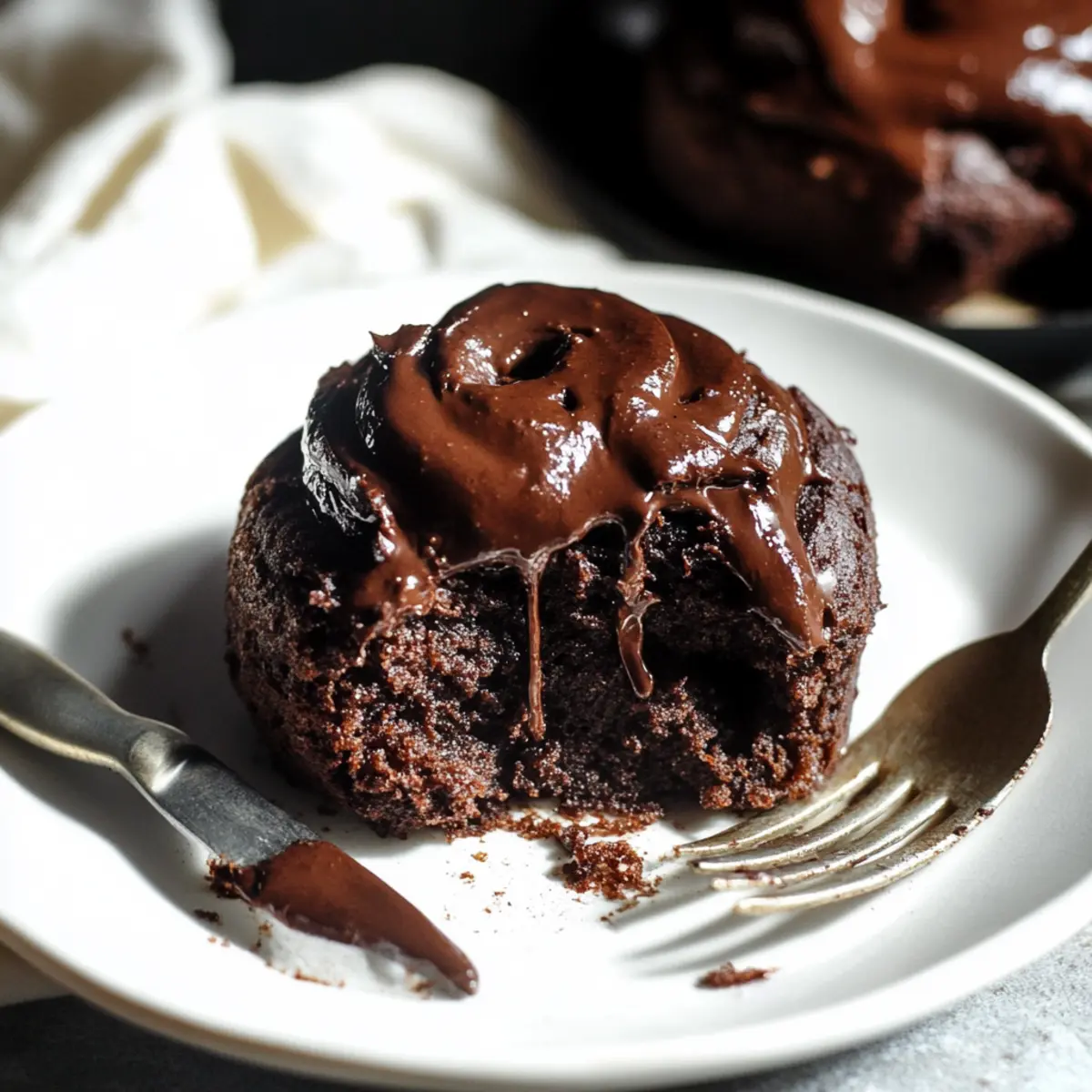 Small Batch MOLTEN Double Chocolate Cinnamon Rolls - Vegan!